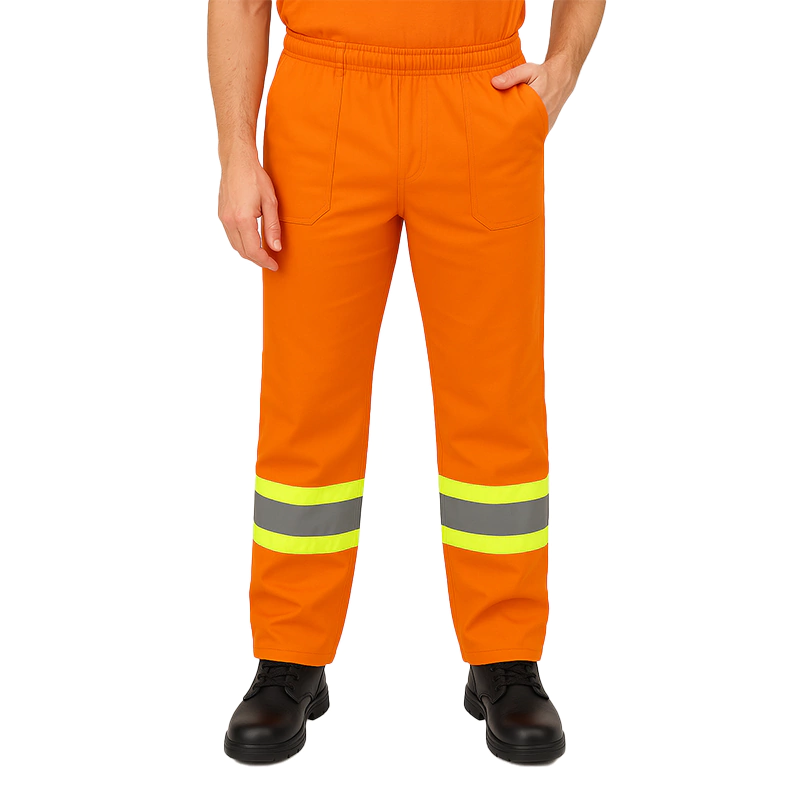Calça Laranja Refletivo – Uniforme