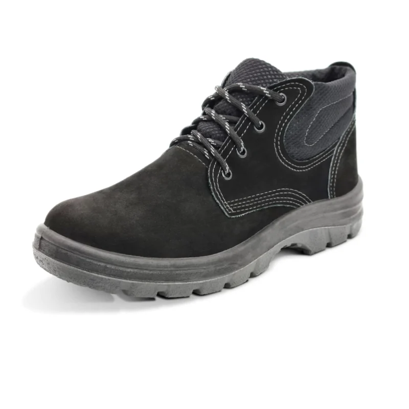 Botina de Segurança Nobuck Preto TP092 CA 15080 – Cartom