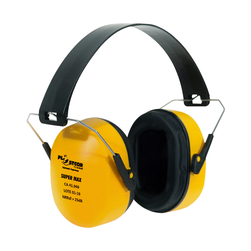 Protetor Auditivo SuperMax Tipo Concha CA 41949 – Plastcor