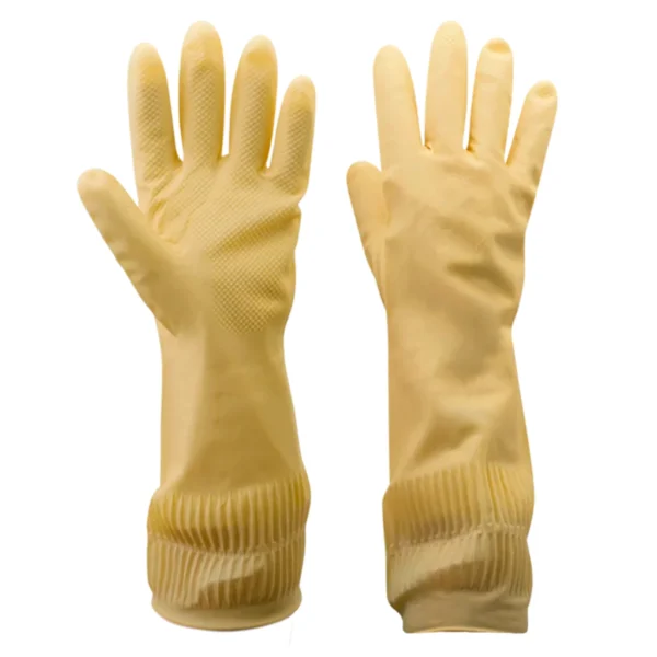 Luva Látex Longa Ranhurada Unidade CA 50955 - Carbografite