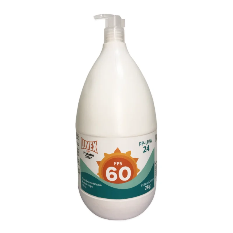 Protetor Solar UV Fator 60 2kg – Luvex