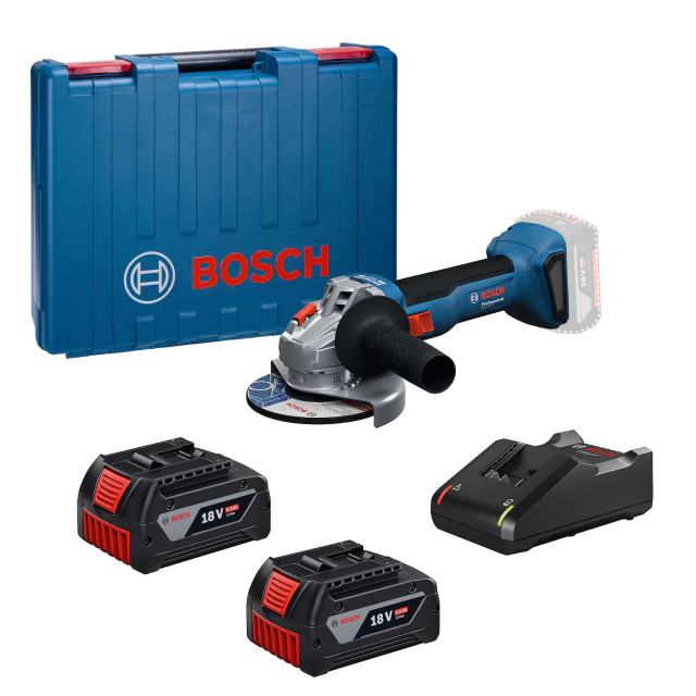 Esmerilhadeira 5″ 18V 8 GWS c/ Maleta e 2 Baterias – Bosch