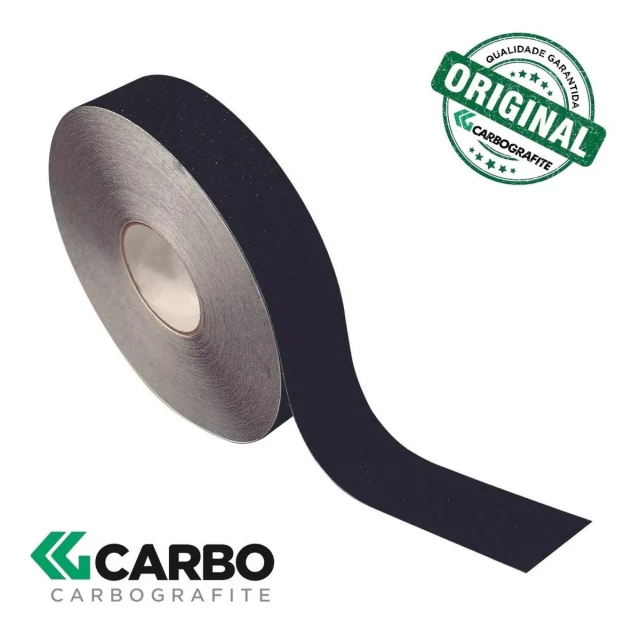 Fita Antiderrapante (45m) 50mm CG-01b Preta – Carbografite