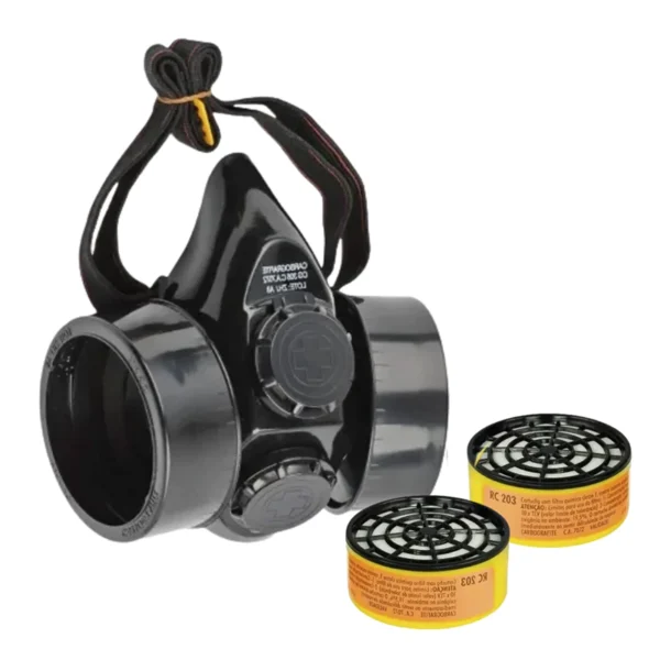 Respirador SemiFacial CG 306 2 Filtros RC 203 - Carbografite